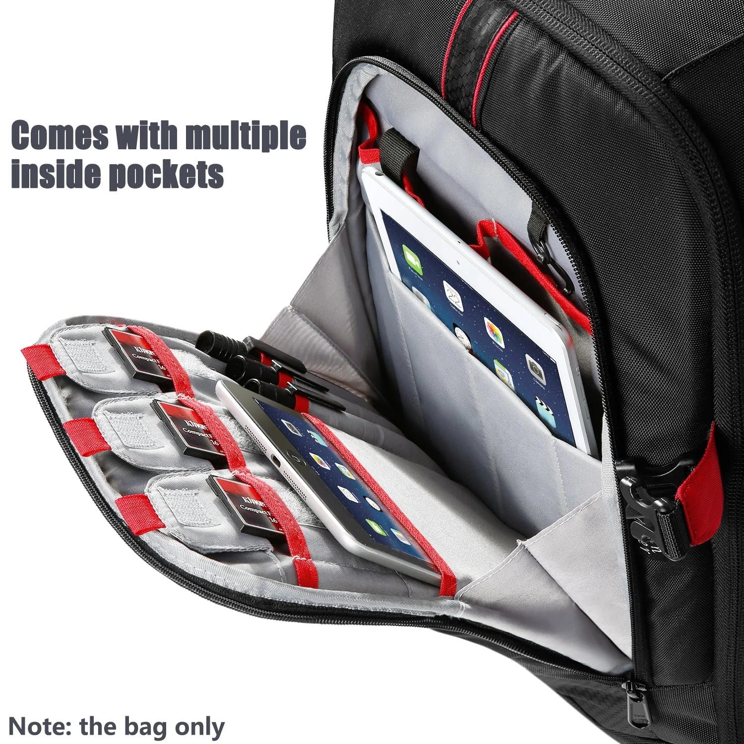 NEEWER 19.7"x13"x9.84" 2-in-1 Trolley Backpack - Image 3