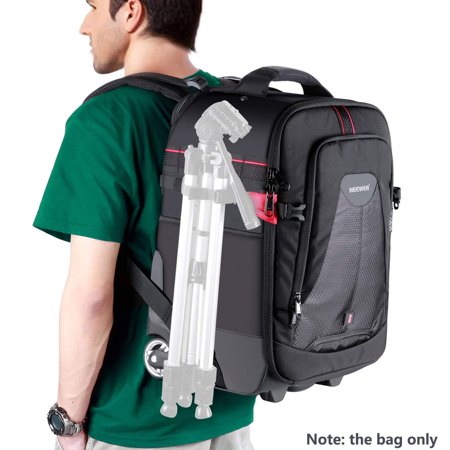 NEEWER 19.7"x13"x9.84" 2-in-1 Trolley Backpack - Image 6