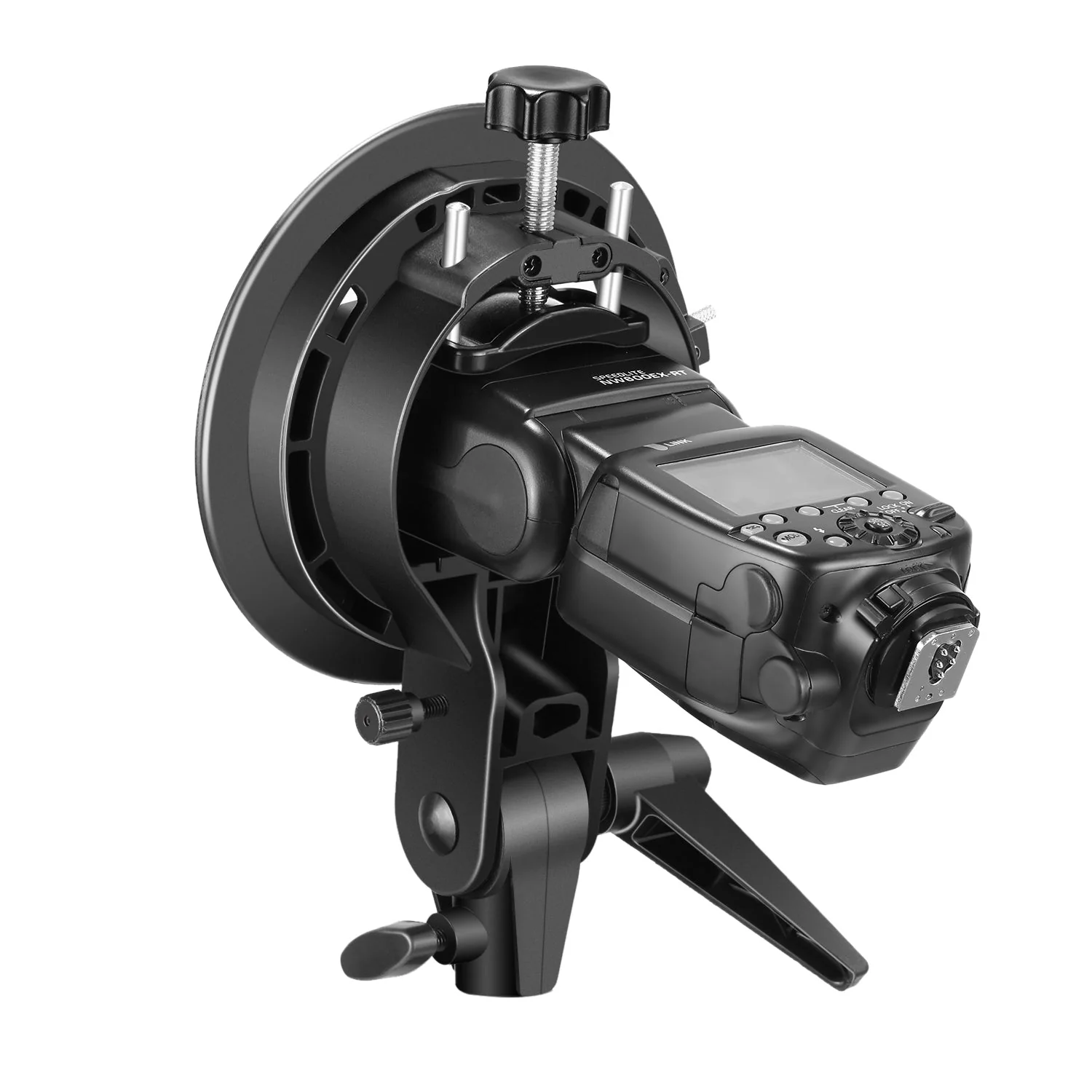 NEEWER S-Type Bracket Holder Mount for Speedlite Flash - Image 4