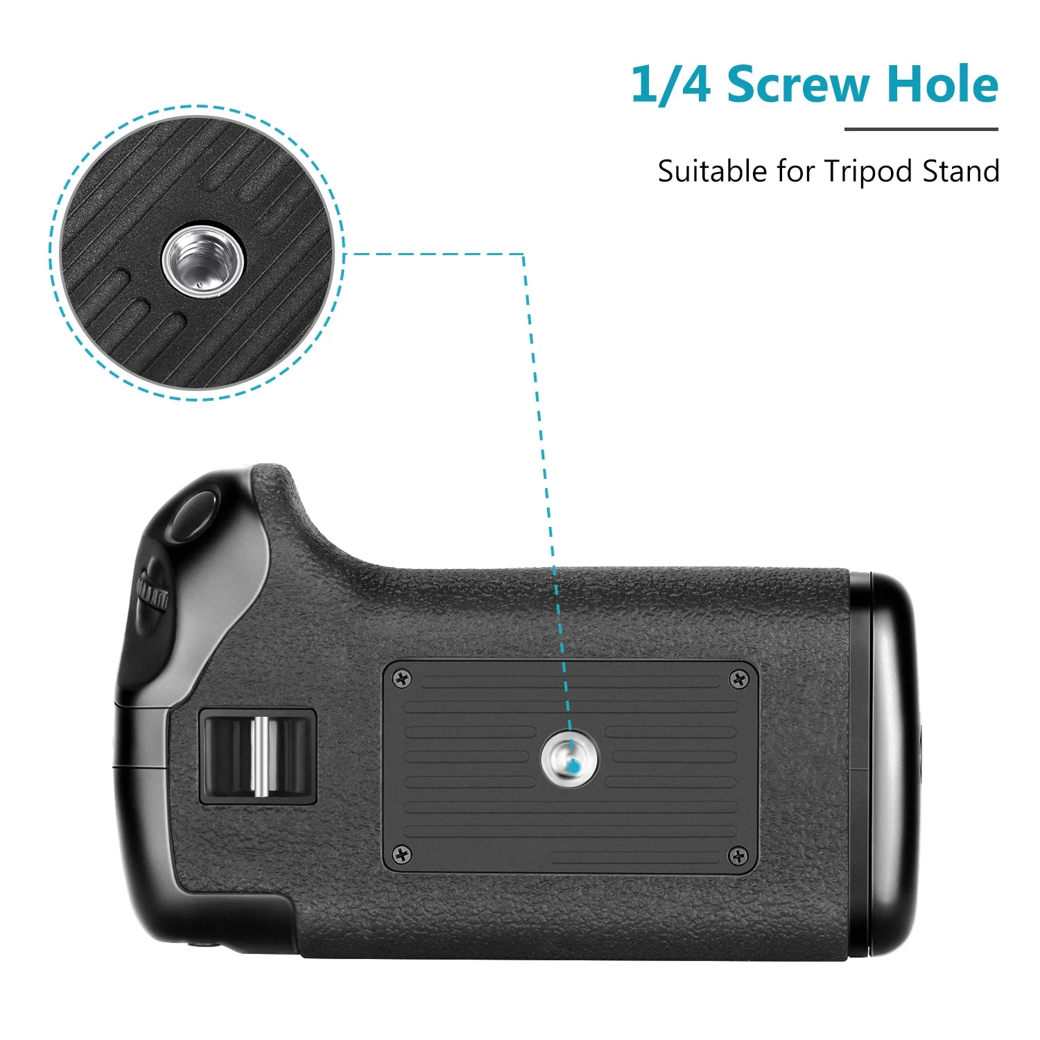 NEEWER BG-E8 Replacement Battery Grip for Canon EOS 550D/600D/650D/700D Rebel T2i/T3i/T4i/T5i - Image 8