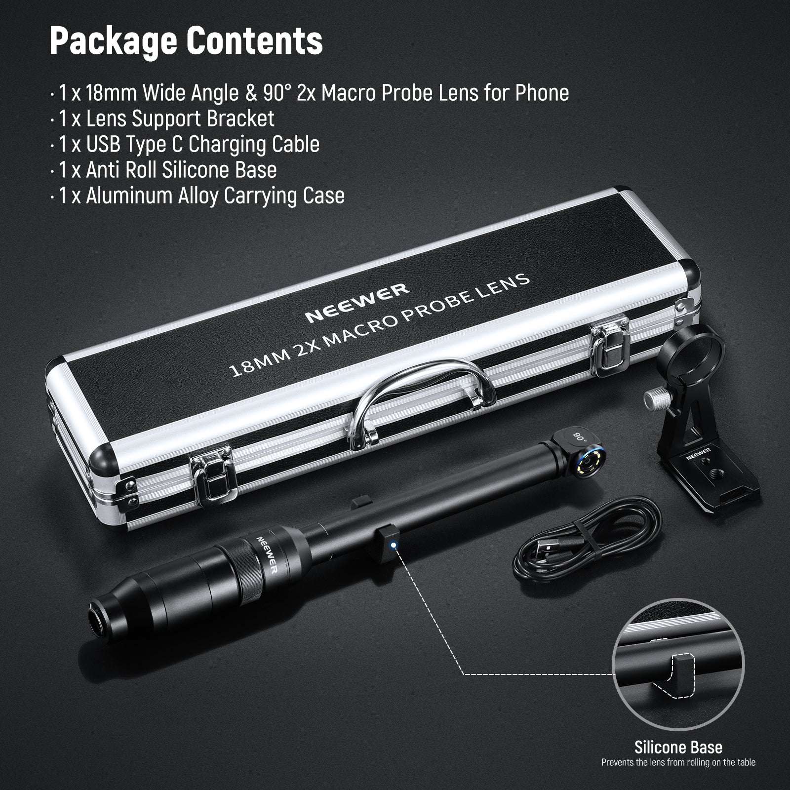 NEEWER LS-51 18mm 2x Macro Probe Lens with 17mm Thread - Image 16