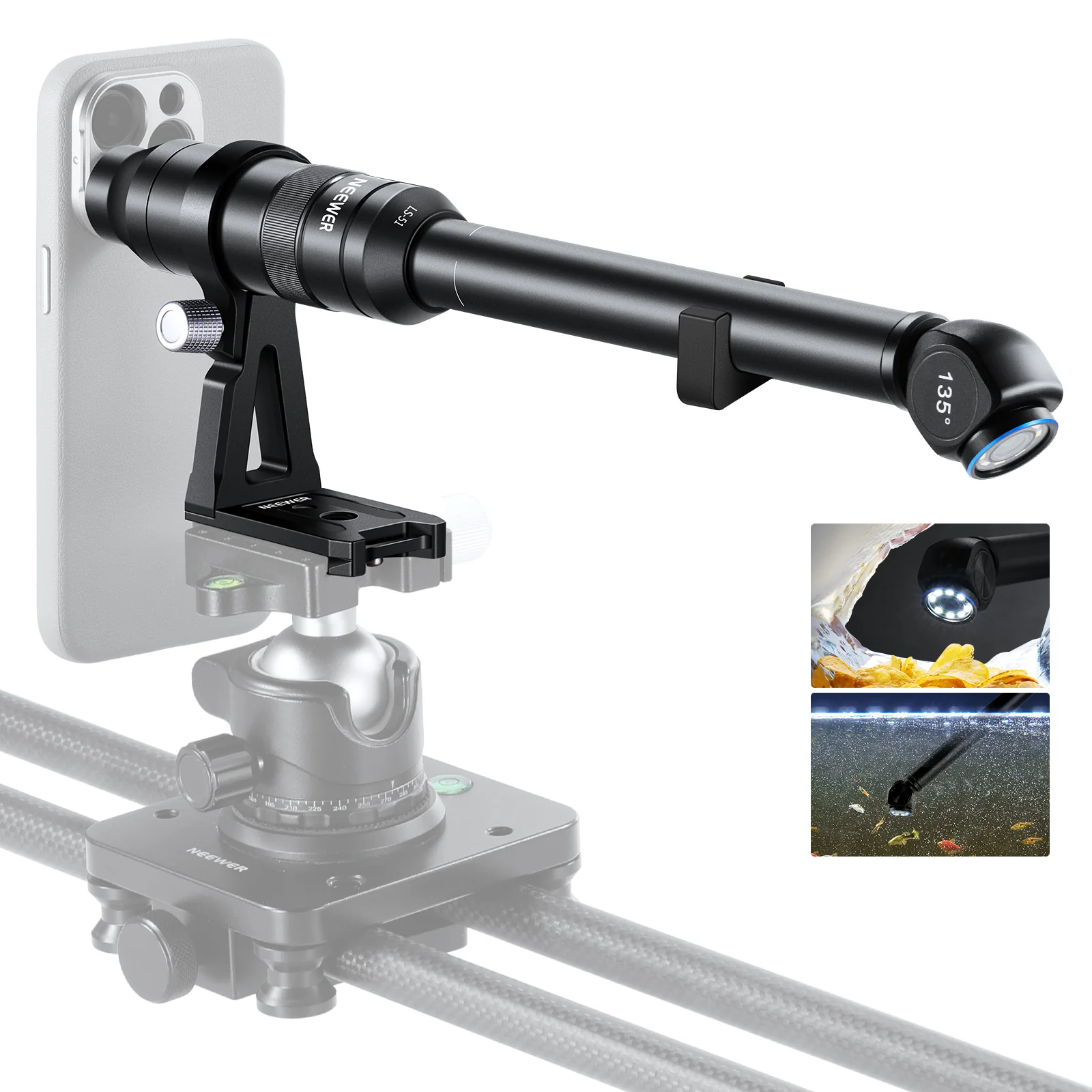 NEEWER LS-51 18mm 2x Macro Probe Lens with 17mm Thread - Image 17