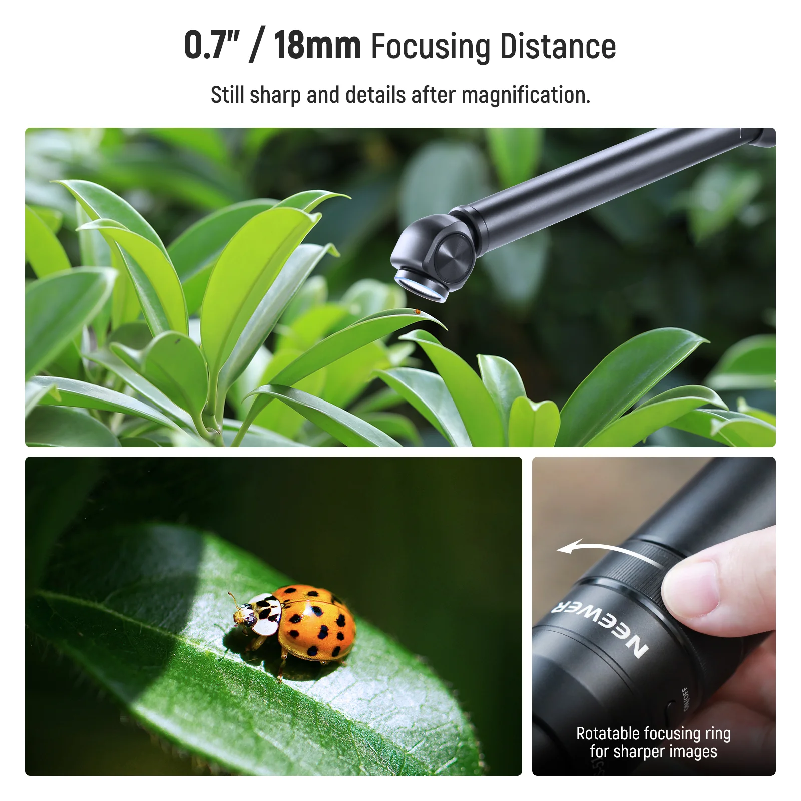 NEEWER LS-51 18mm 2x Macro Probe Lens with 17mm Thread - Image 24