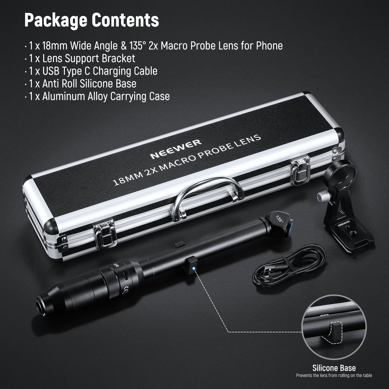 NEEWER LS-51 18mm 2x Macro Probe Lens with 17mm Thread - Image 25