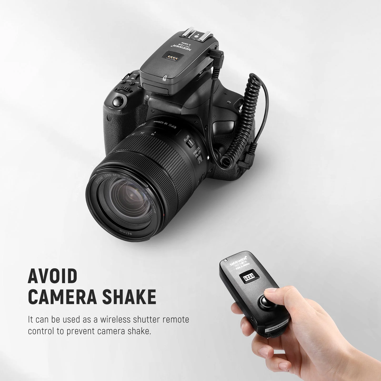 NEEWER 2.5mm to C1 Remote Shutter Release Cable for Canon - Image 6