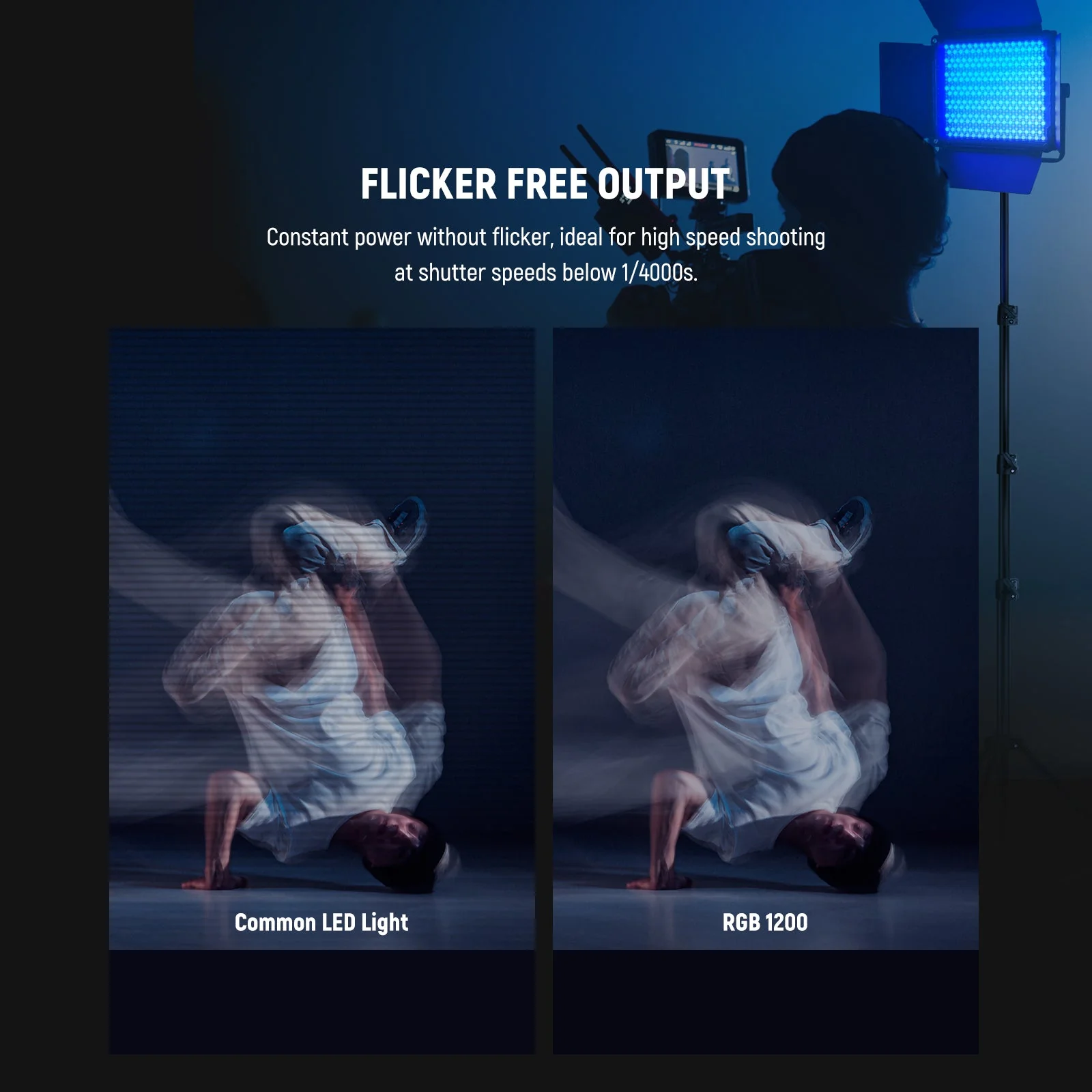 NEEWER 2 Pack RGB1200 LED Video Light - Image 7