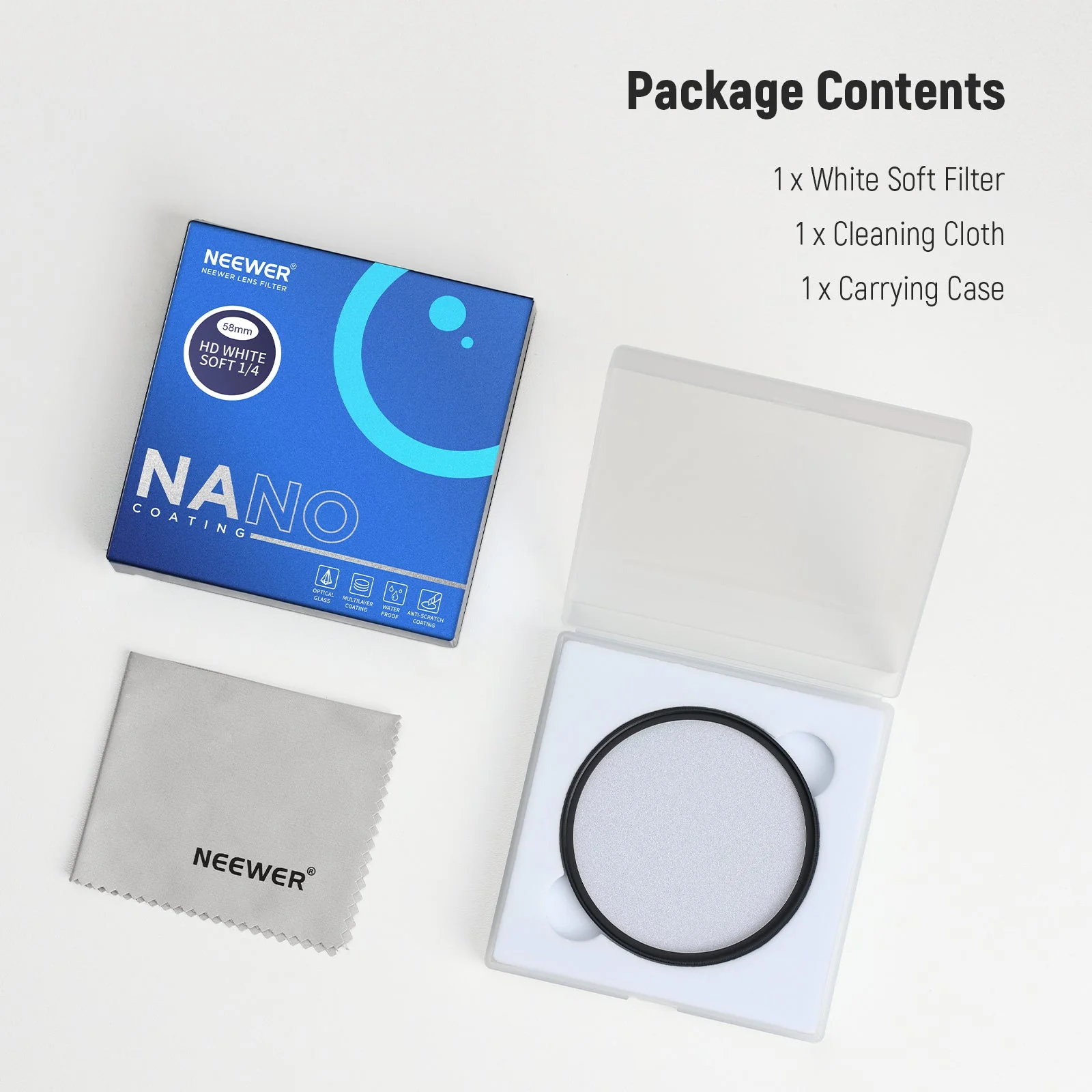 NEEWER Soft White Diffusion 1/4 Filter - Image 9