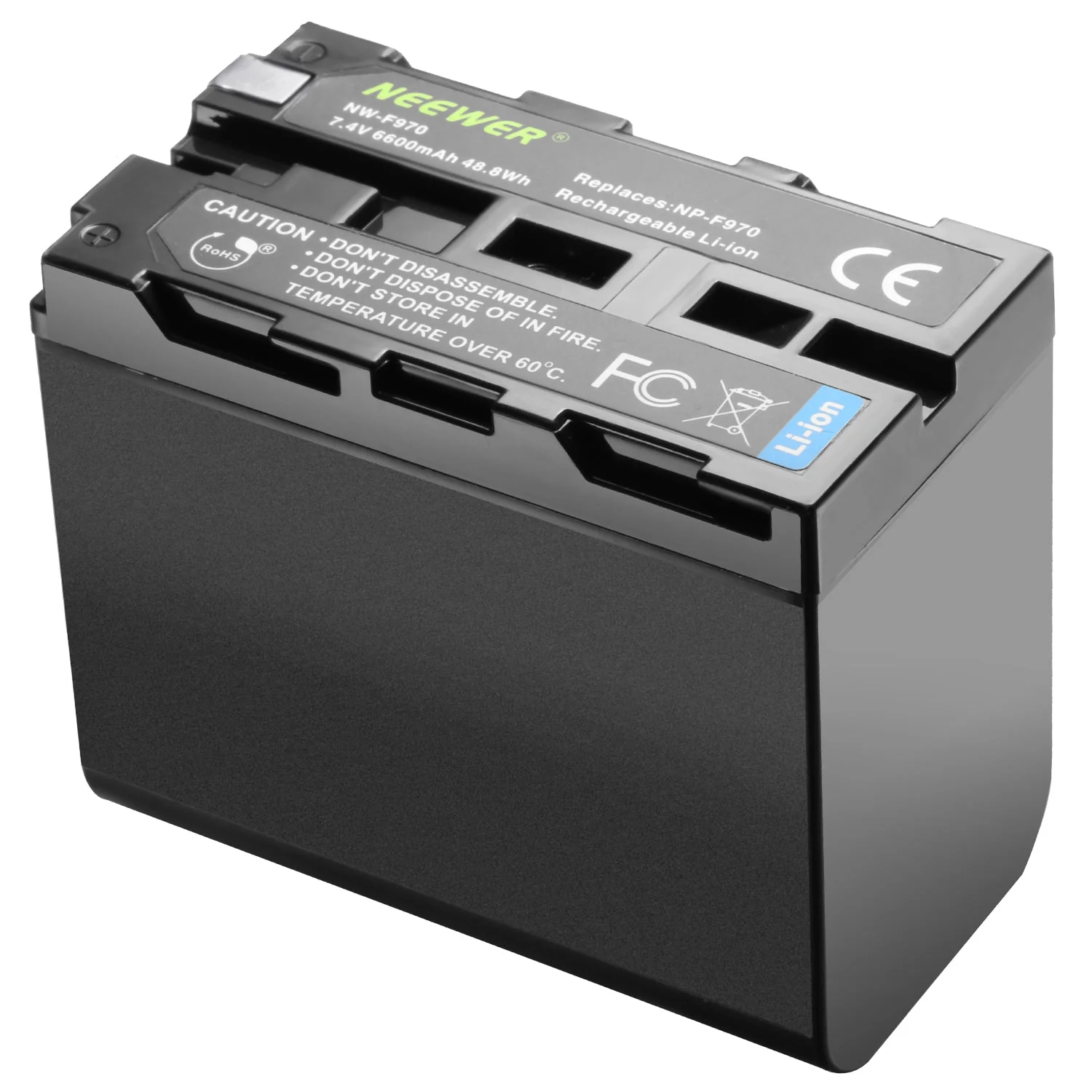 NEEWER NP-F970 6600mAh Replacement Battery for Sony - Image 3