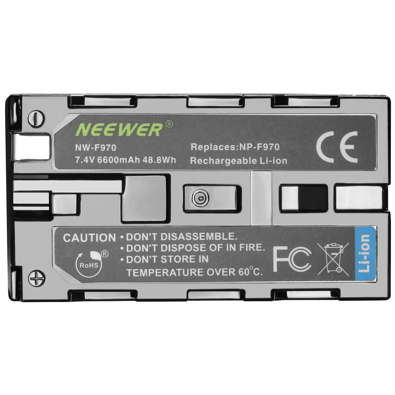 NEEWER NP-F970 6600mAh Replacement Battery for Sony - Image 6