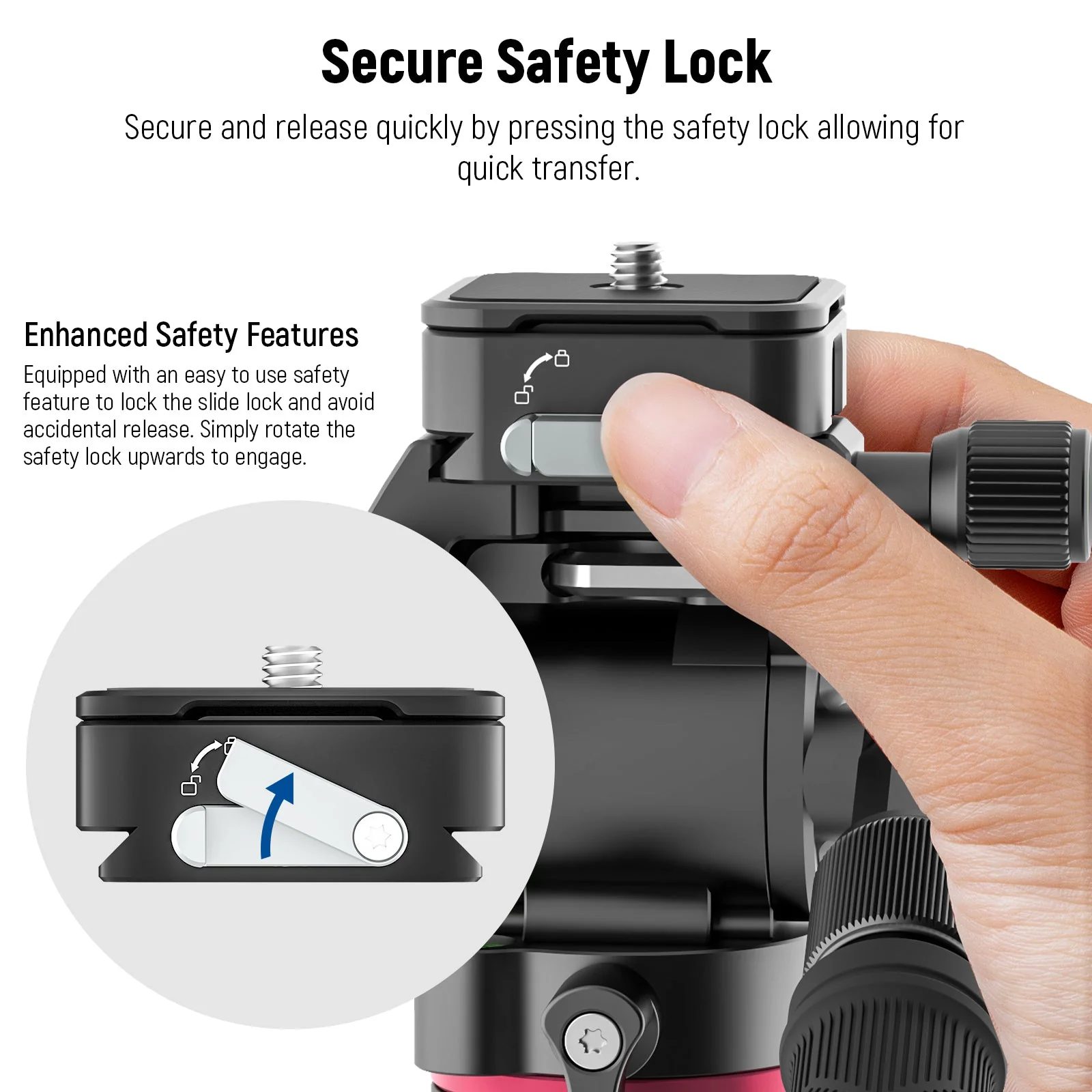 NEEWER CA009 Arca Type Quick Release Plate Kit - Image 5