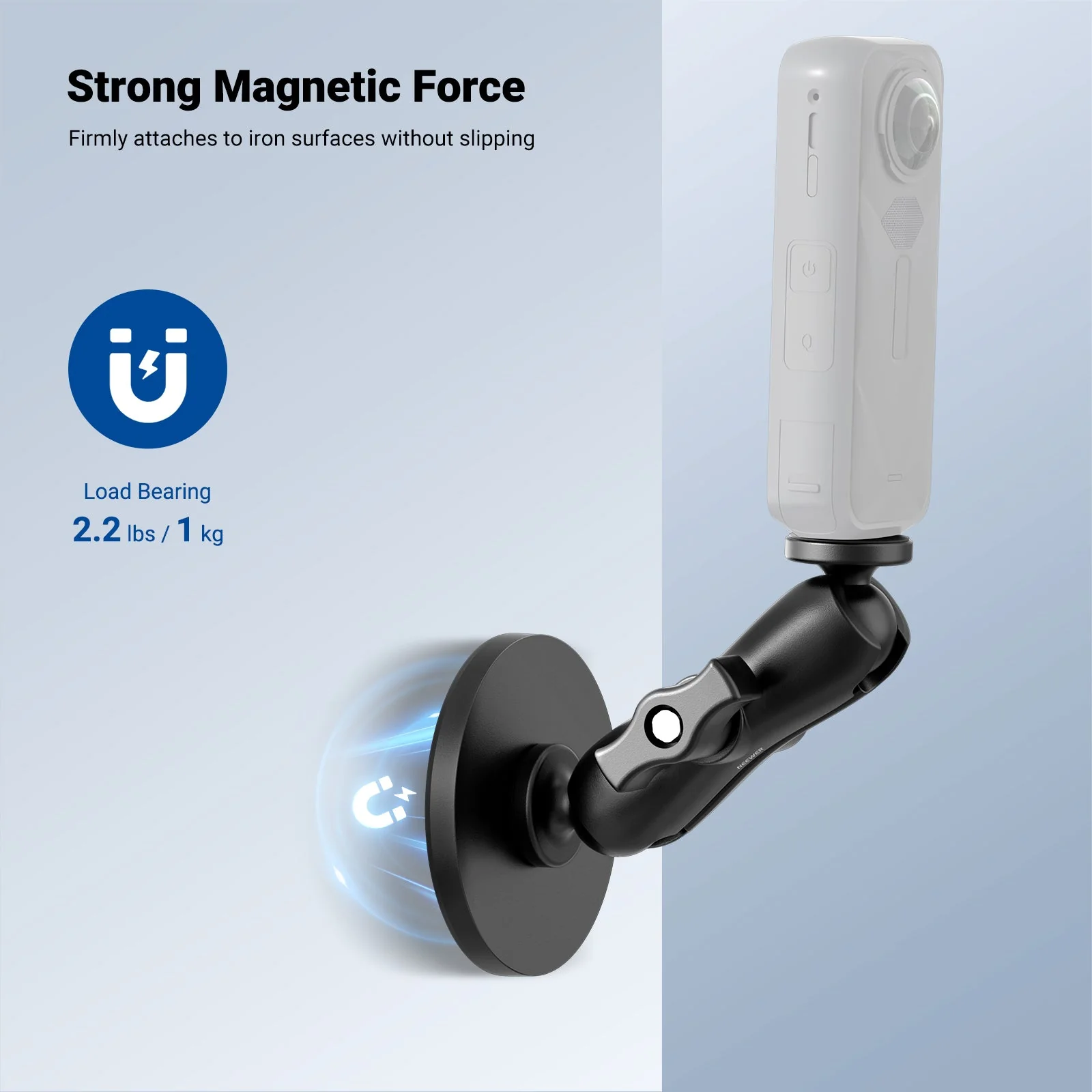 NEEWER CA175 Motorcycle Bicycle Handlebar Car Mount Action Camera Accessories Kit - Image 5