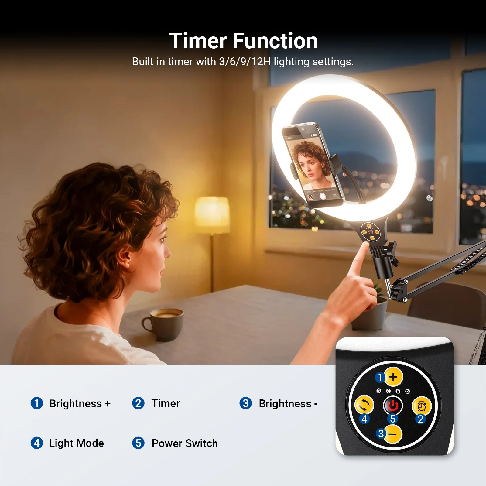 NEEWER ENTRY LEVEL VERSION N44 10" 10W Ring Light - Image 4