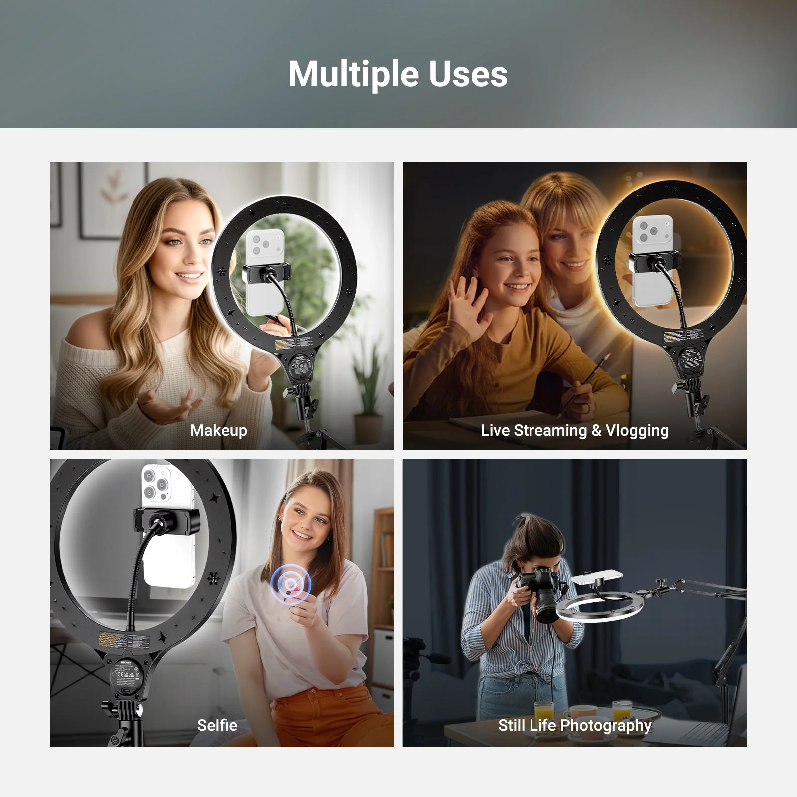 NEEWER ENTRY LEVEL VERSION N44 10" 10W Ring Light - Image 7