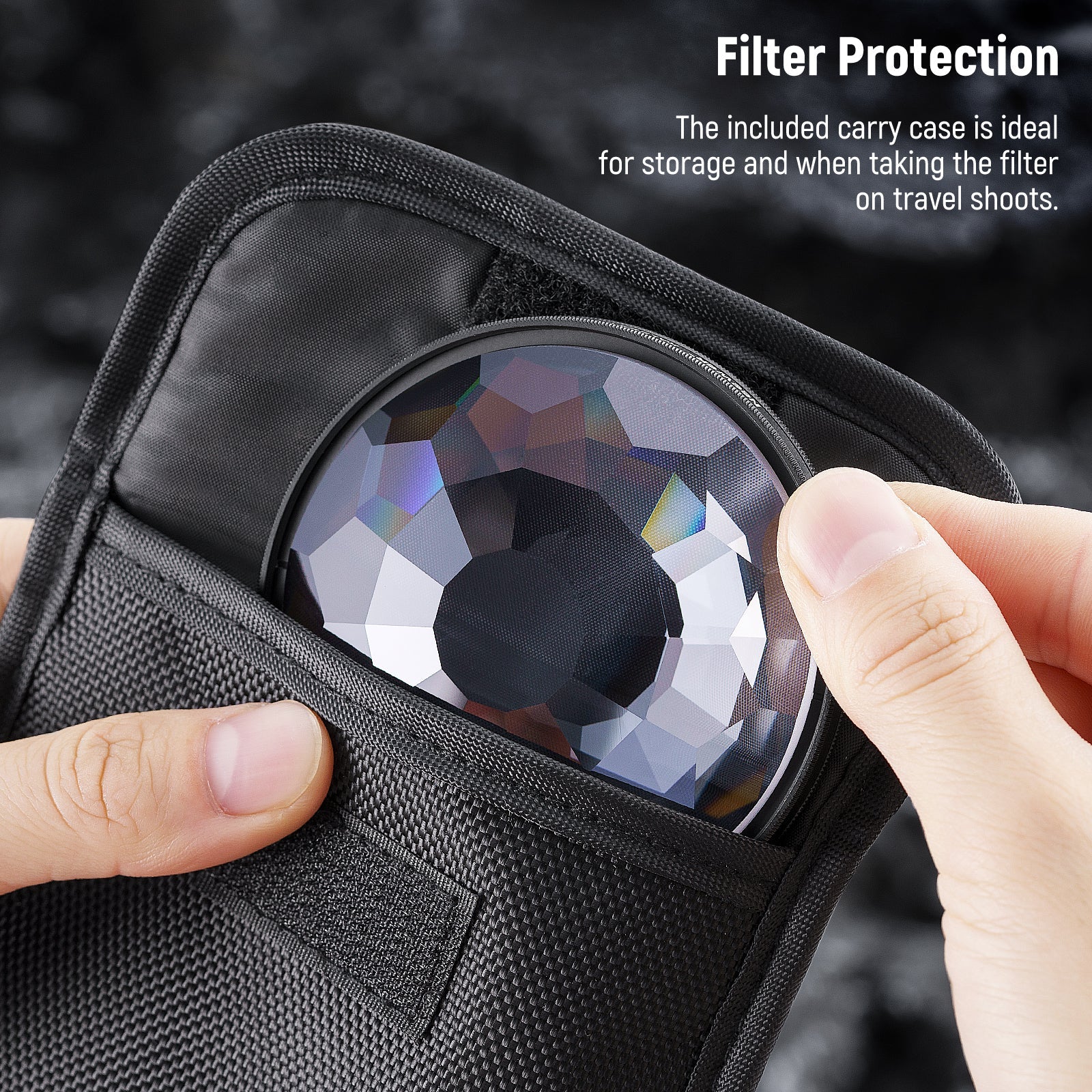 NEEWER FL-E1 Kaleidoscope Prism Lens Filter - Image 7