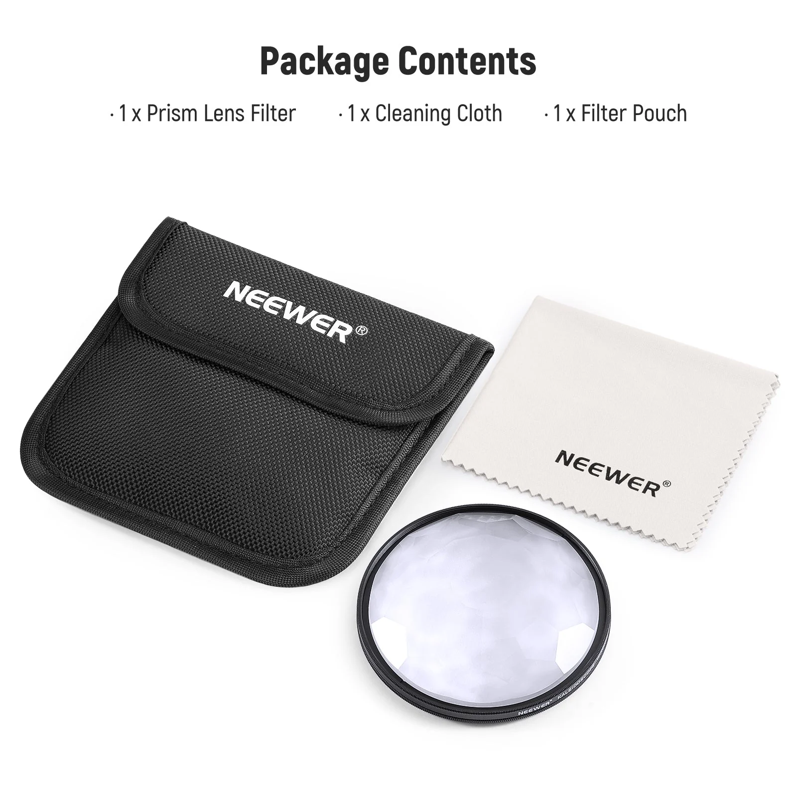 NEEWER FL-E1 Kaleidoscope Prism Lens Filter - Image 8