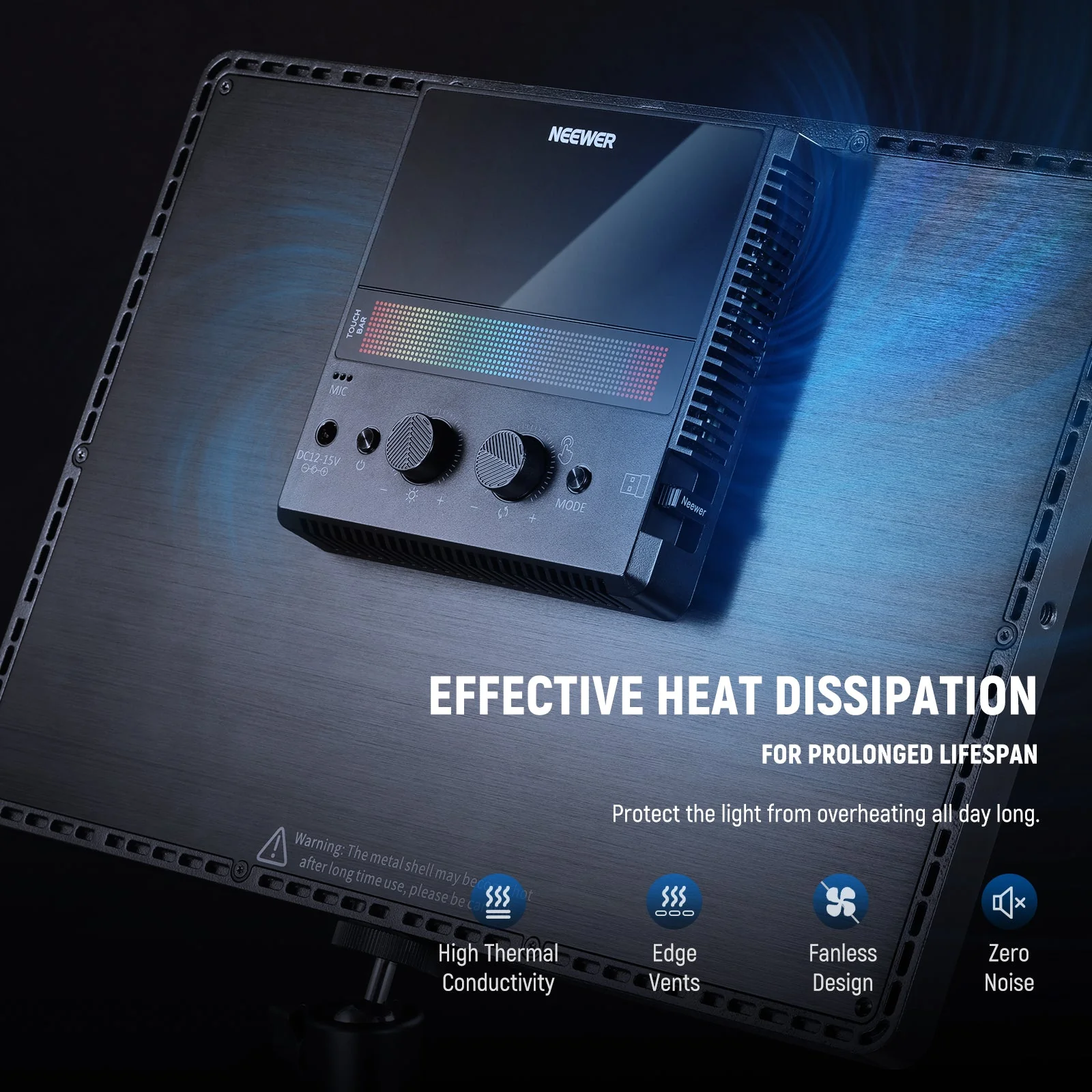 NEEWER GL1C RGB LED Streaming Light - Image 8