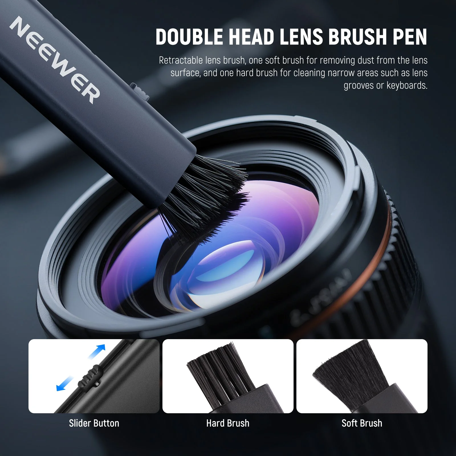 NEEWER HM-44 16 in 1 Camera Lens Cleaning Kit - Image 3