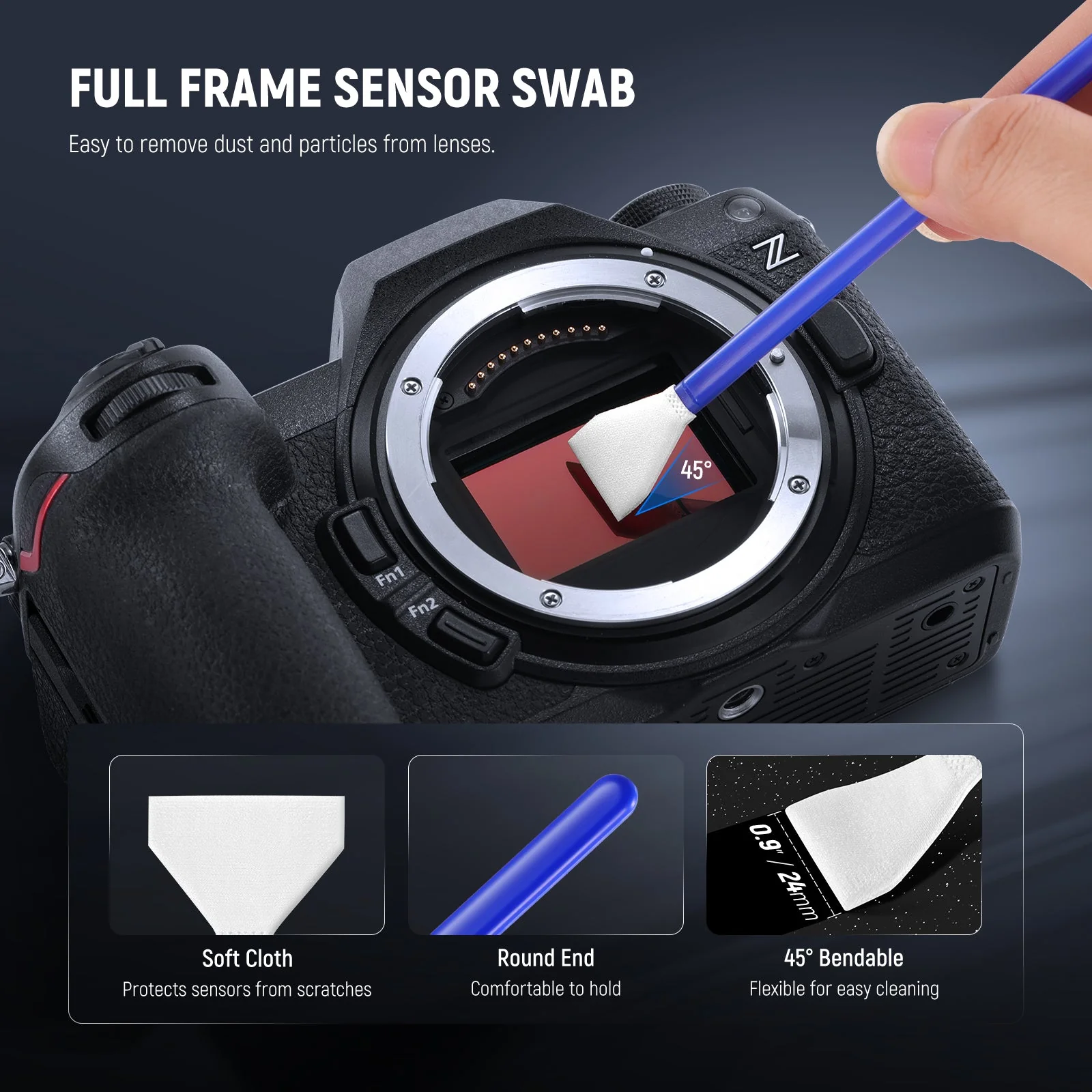 NEEWER HM-44 16 in 1 Camera Lens Cleaning Kit - Image 6