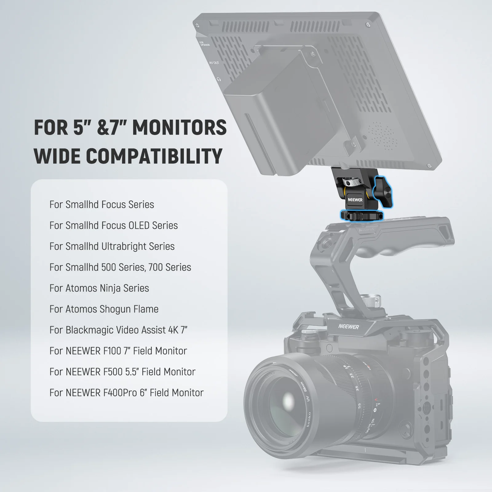 NEEWER MA006 Field Monitor Holder - Image 7