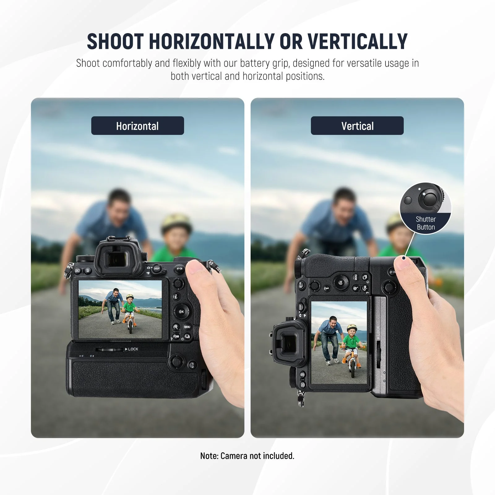 NEEWER MB-N11 Vertical Battery Grip For Nikon Z6 II / Z7 II - Image 4