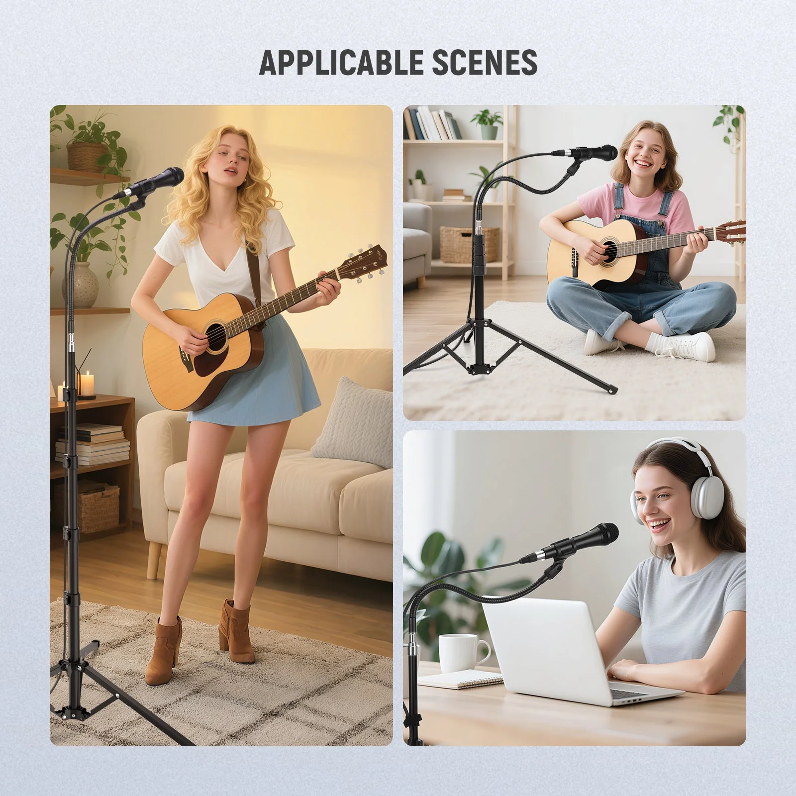 NEEWER MS010 Microphone Stand Tripod - Image 7