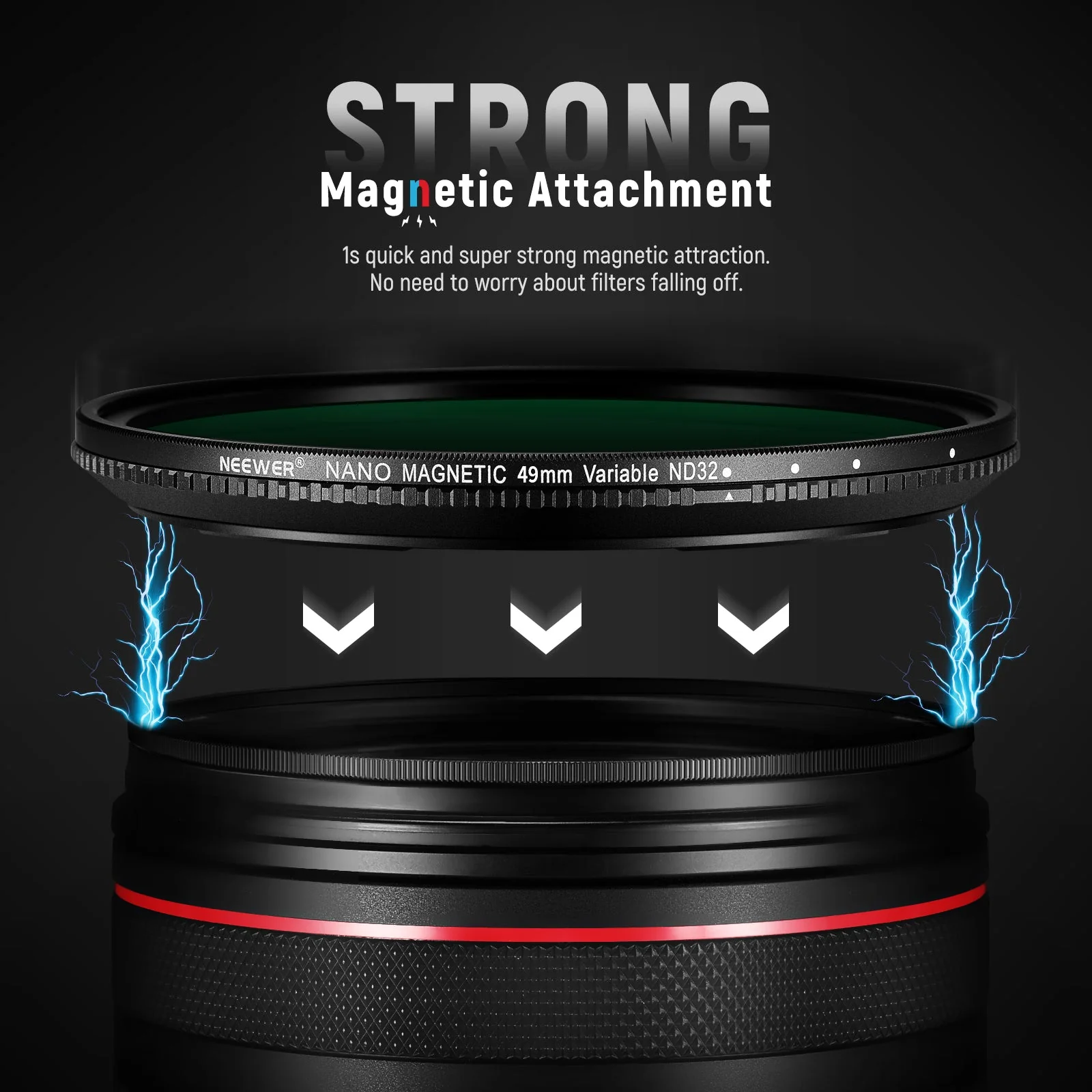 NEEWER ND2-ND32 Magnetic Variable Filter - Image 3
