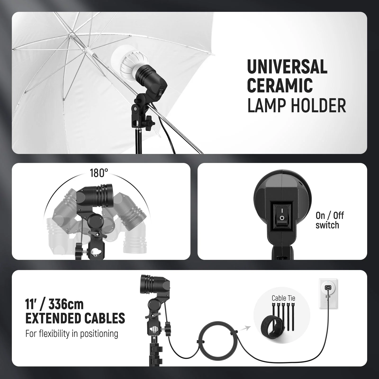 NEEWER NK501 400W Photography Lighting Kit - Image 7