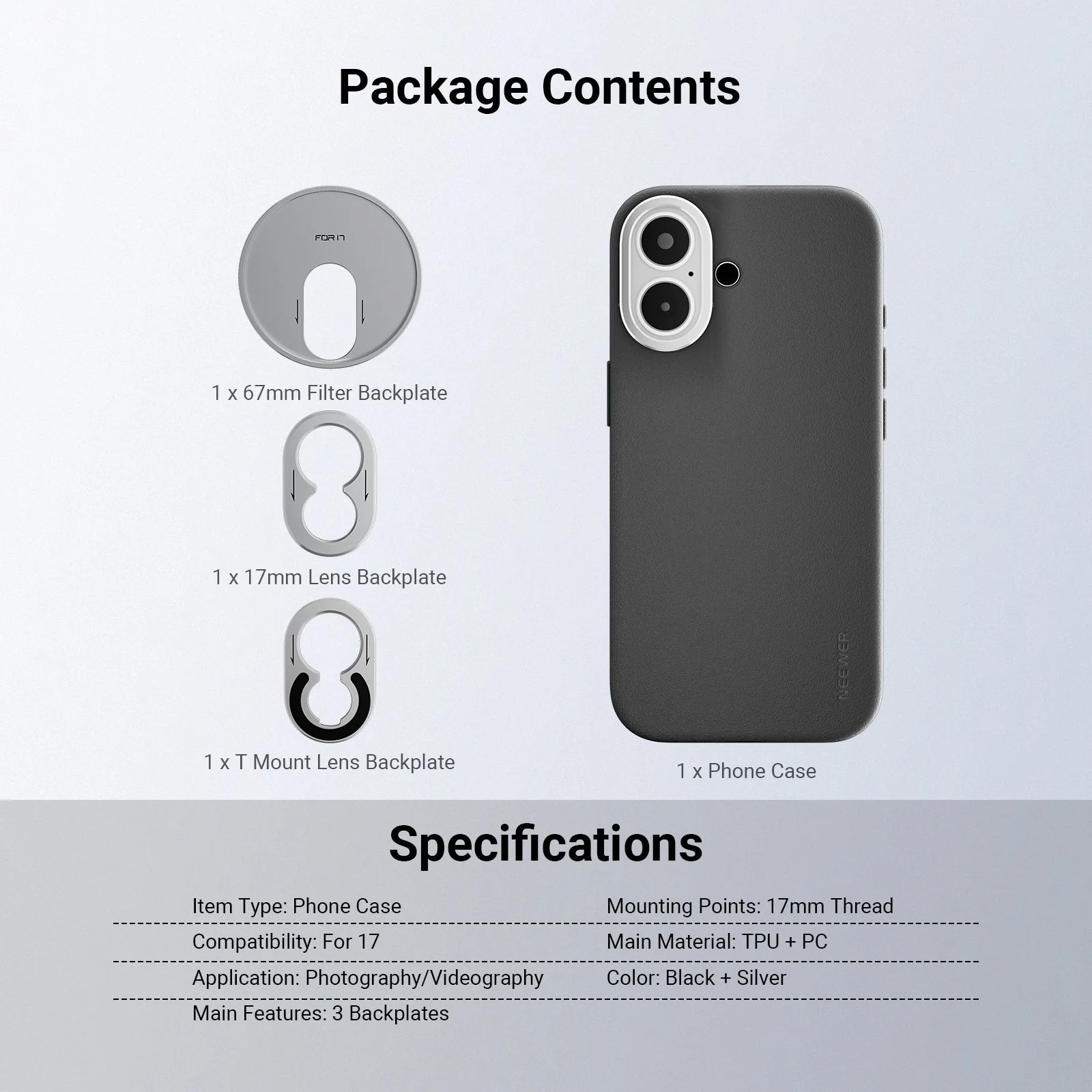 NEEWER PA159 Phone Case for iPhone 17 - Image 8