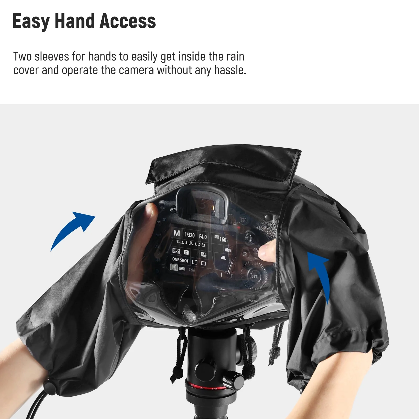 NEEWER PB003/PB004/PB008 Camera Rain Cover - Image 4