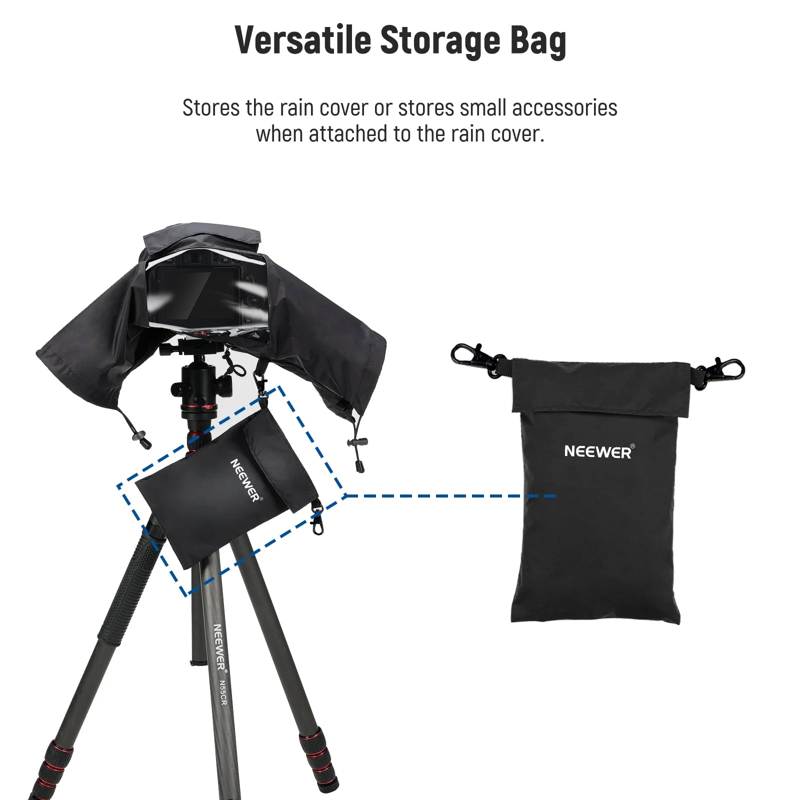 NEEWER PB003/PB004/PB008 Camera Rain Cover - Image 6