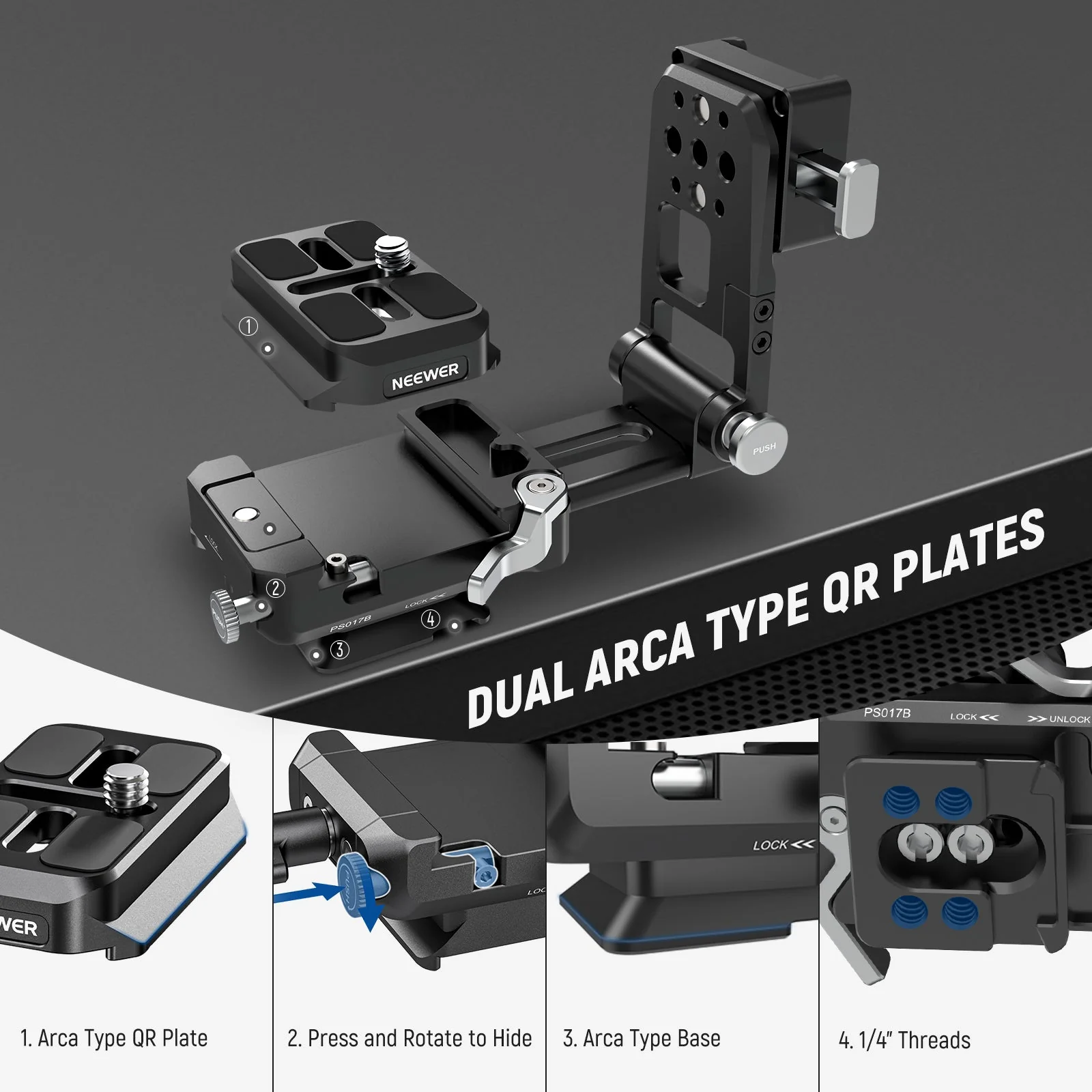 NEEWER PS017B V Mount Battery Plate - Image 3