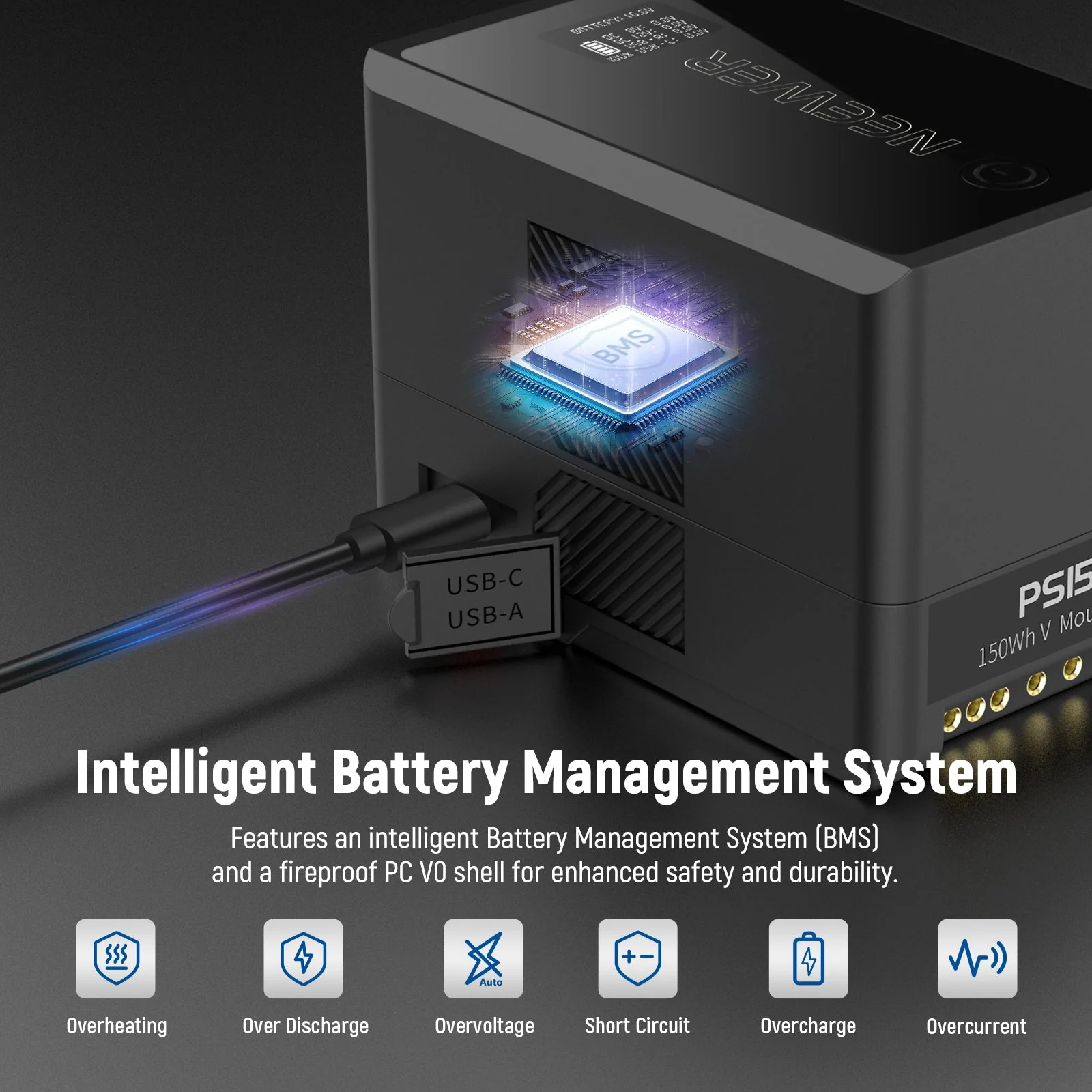 NEEWER V Mount Battery PS150E 10350mAh 150Wh - Image 6