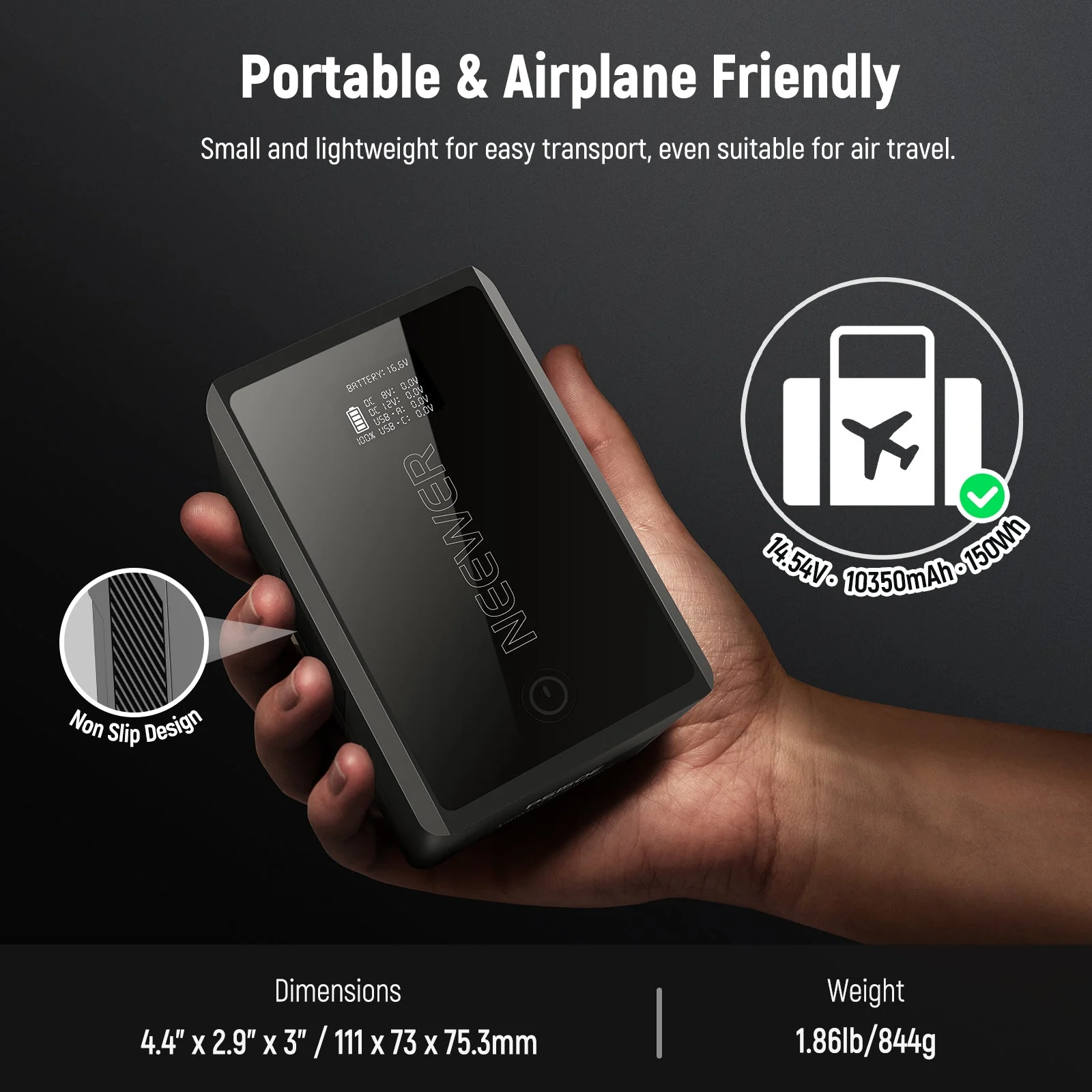 NEEWER V Mount Battery PS150E 10350mAh 150Wh - Image 7