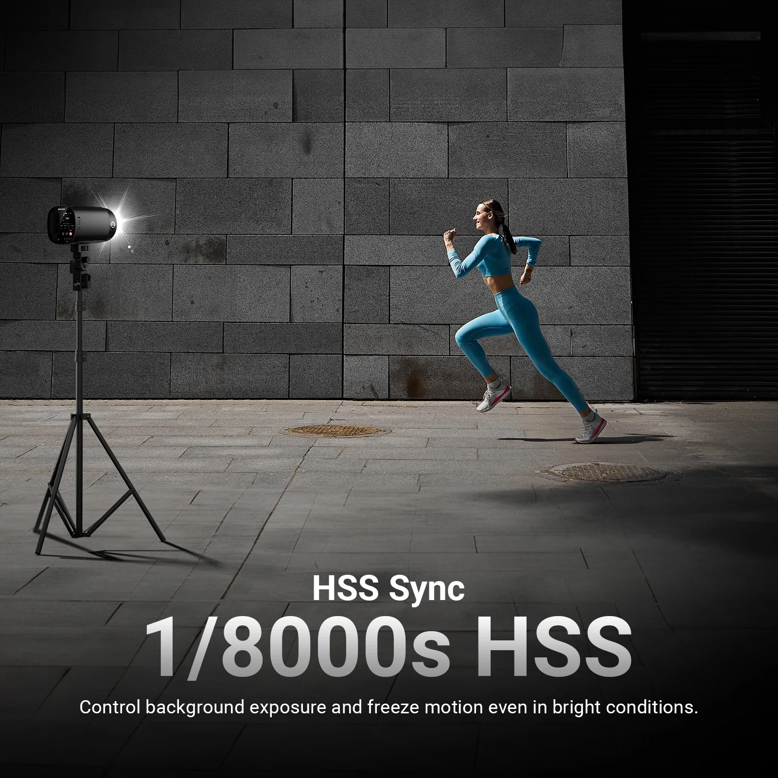 NEEWER Q120 120Ws 2.4G TTL Outdoor Studio Flash - Image 4