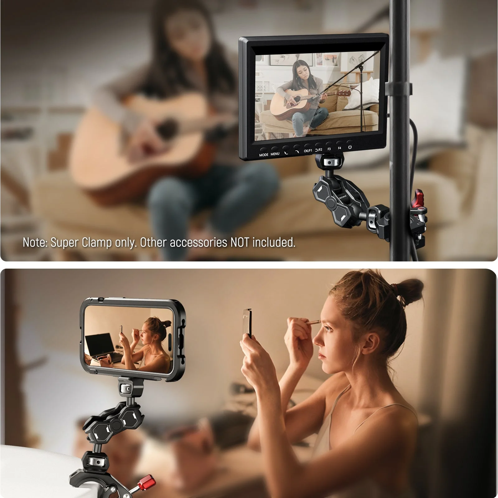 NEEWER ST81 Super Clamp with Cold Shoe - Image 7