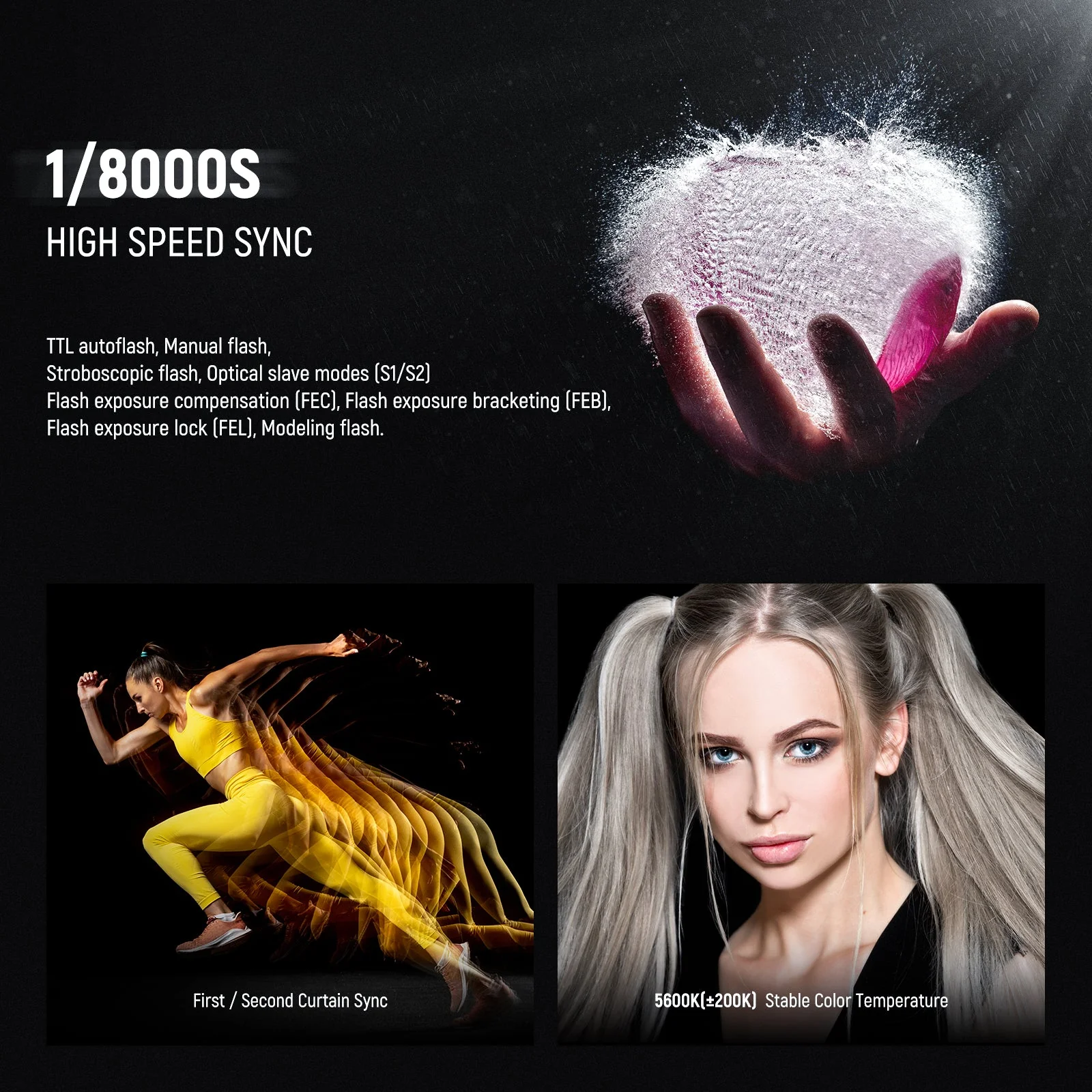 NEEWER Z1-N TTL Round Head Flash Speedlite for Nikon - Image 4