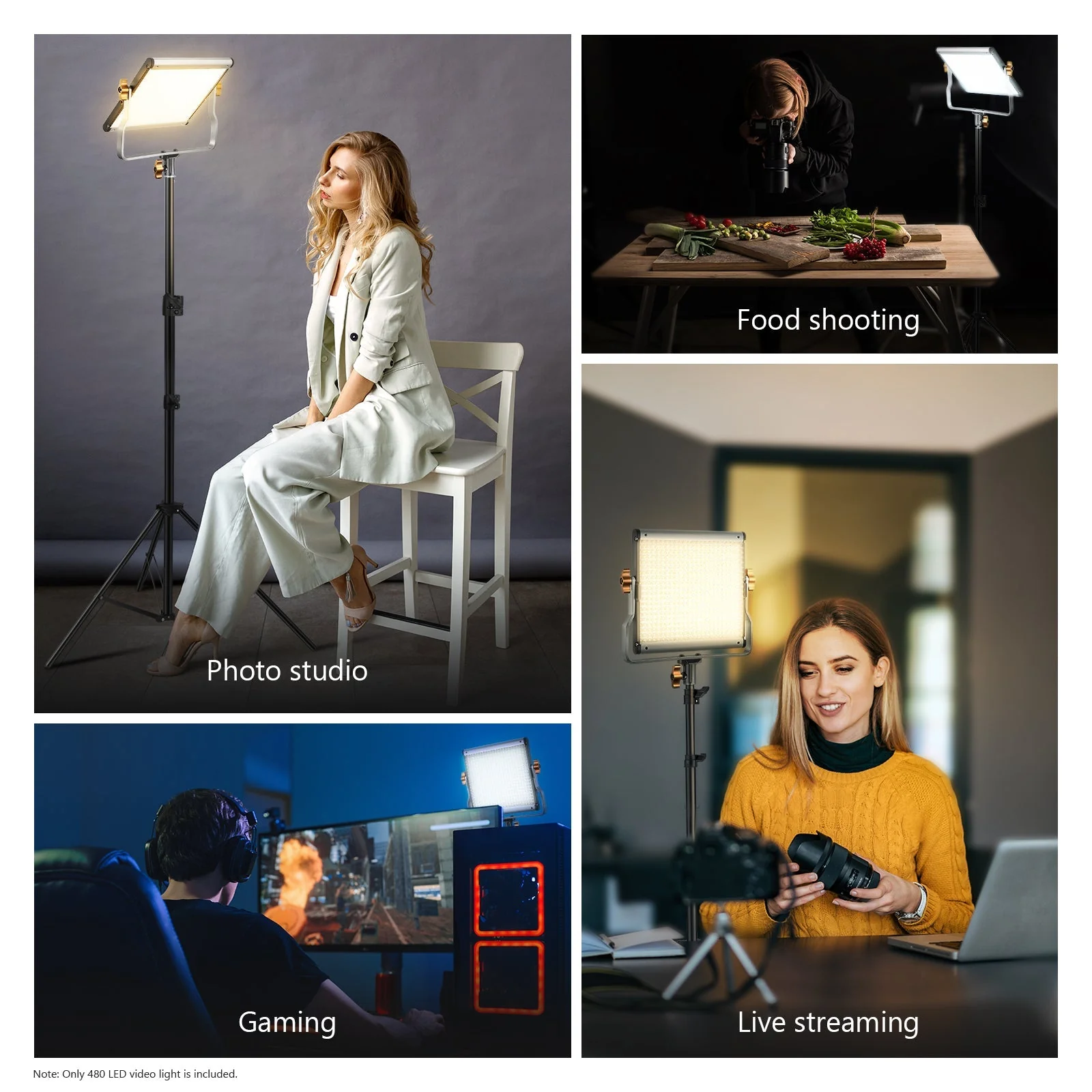 NEEWER NL480 Bi-Color LED Panel Light - Image 7