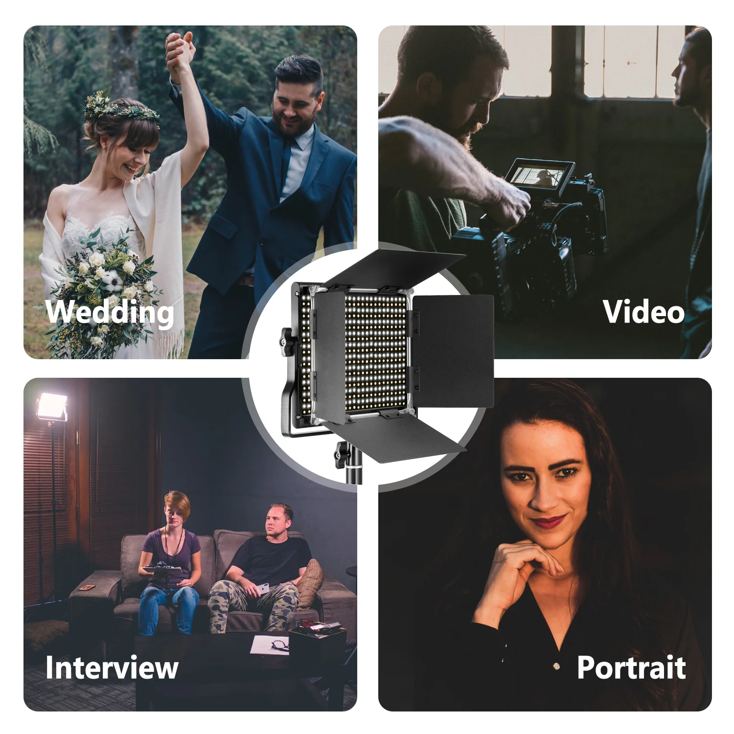 NEEWER NL660 Bi-Color LED Video Light - Image 5